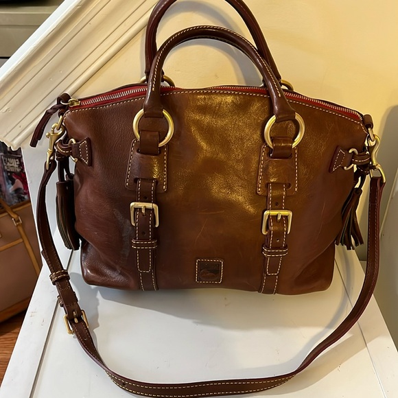 NWOT DOONEY & BOURKE FLORENTINE BRISTOL SATCHEL BAG - Picture 4 of 12